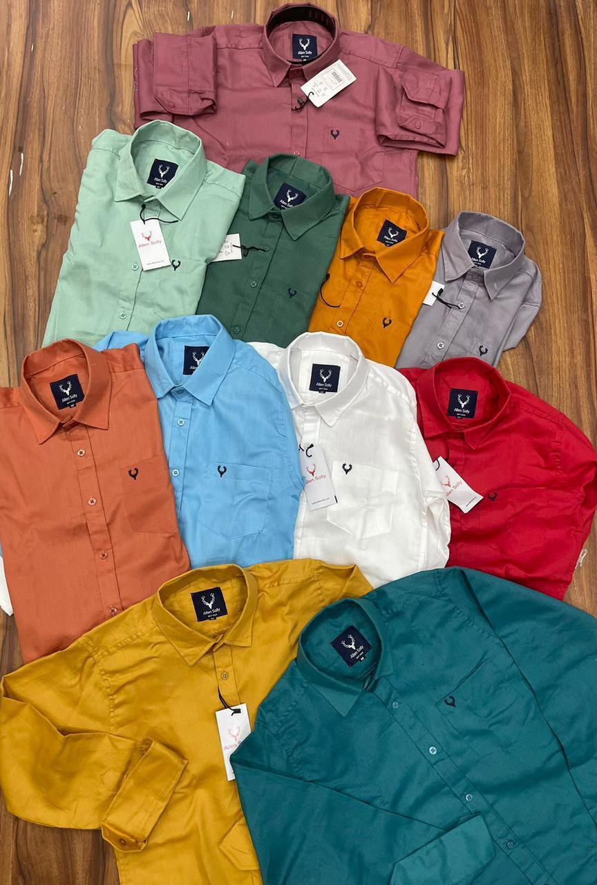 Mens Cotton Full Sleeves Shirts Pack of 1 - Bazaarika